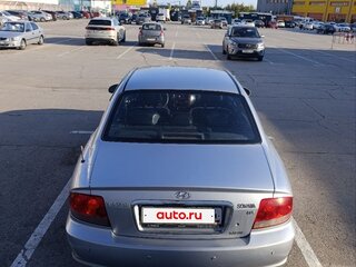 2008 Hyundai Sonata ТагАЗ IV (EF) Рестайлинг, серебристый, 550000 рублей, вид 4