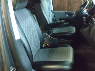 2014 Volkswagen Caravelle T5 Рестайлинг, серый, 4350000 рублей, вид 3