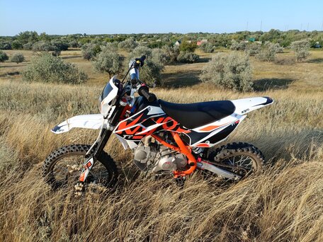 2025 Kayo Basic TT125, оранжевый, 80000 рублей, вид 3