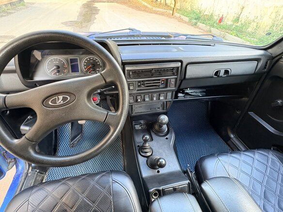 2012 Lada (ВАЗ) 2121 (4x4) I Рестайлинг, синий, 390000 рублей - вид 4
