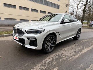 2021 BMW X6 40d III (G06), белый, 6200000 рублей, вид 1