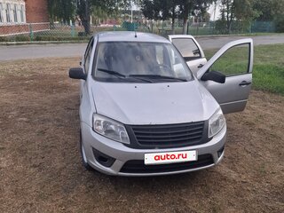 2012 Lada (ВАЗ) Granta I, серебристый, 180000 рублей, вид 1