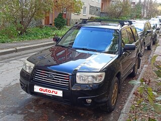 2007 Subaru Forester II Рестайлинг, чёрный, 900000 рублей, вид 1