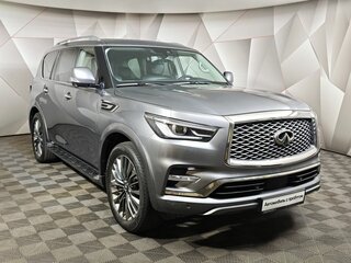 2021 Infiniti QX80 I Рестайлинг 3, серый, 6500000 рублей, вид 3