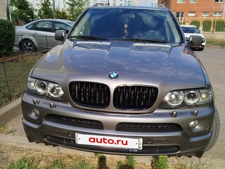 2005 BMW X5 3.0i I (E53) Рестайлинг, серый, 1450000 рублей, вид 2