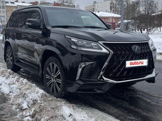 2019 Lexus LX 570 III Рестайлинг 2, чёрный, 8850000 рублей, вид 2