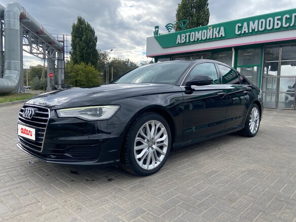 2015 Audi A6 IV (C7) Рестайлинг, чёрный, 1850000 рублей - вид 4