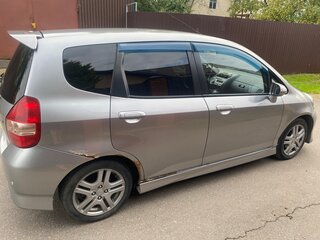 2008 Honda Jazz I Рестайлинг, серебристый, 650000 рублей, вид 3