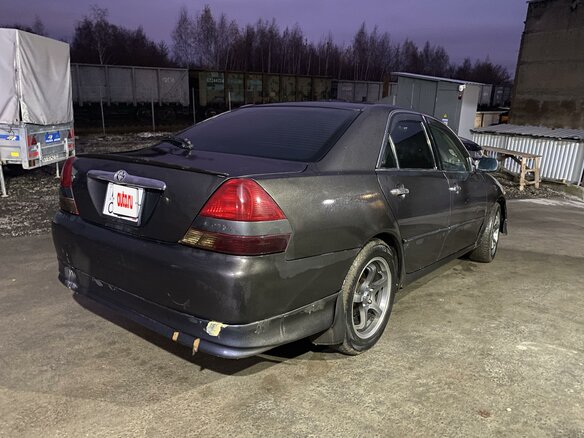 2002 Toyota Mark II IX (X110), серый, 700000 рублей - вид 8