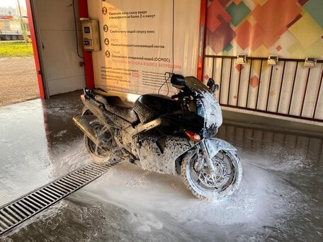 2001 Honda VFR 800, зелёный, 320000 рублей, вид 1