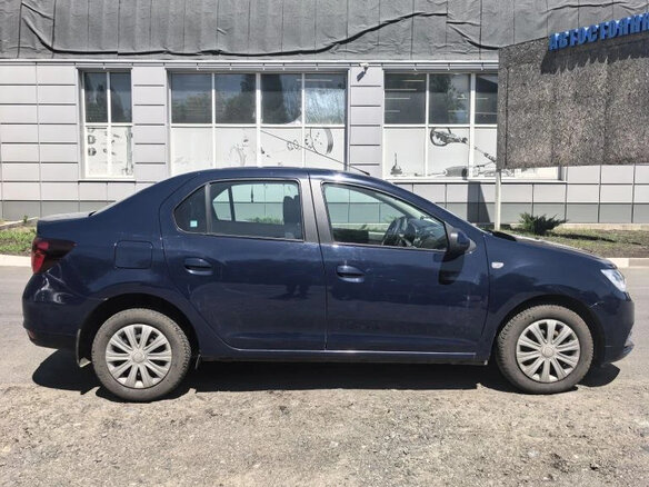 2019 Dacia Logan II Рестайлинг, синий, 695000 рублей - вид 3