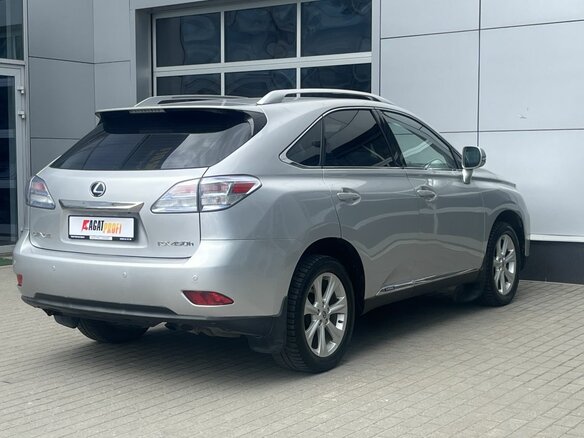 2010 Lexus RX 450h III, серебристый, 1530000 рублей - вид 6