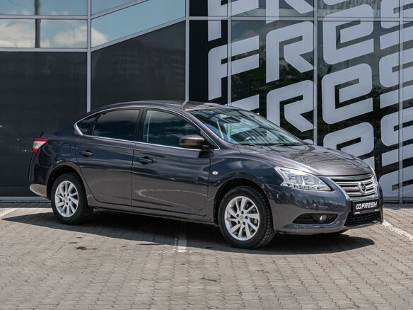 2017 Nissan Sentra VII (B17), серый