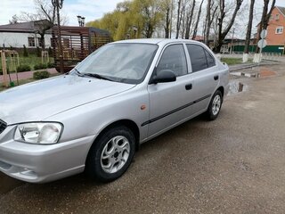 2004 Hyundai Accent ТагАЗ II, серый, 400000 рублей, вид 1