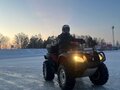 2009 Honda TRX 680 (Rincon), красный, 783000 рублей