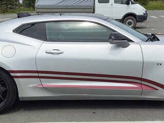 2019 Chevrolet Camaro VI Рестайлинг, серебристый, 3900000 рублей, вид 4