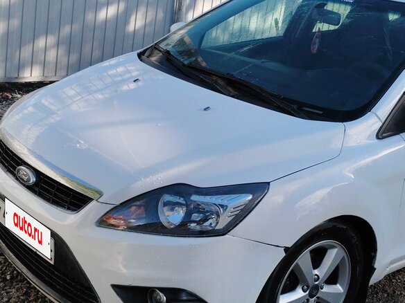 2008 Ford Focus II Рестайлинг, белый, 430000 рублей - вид 9