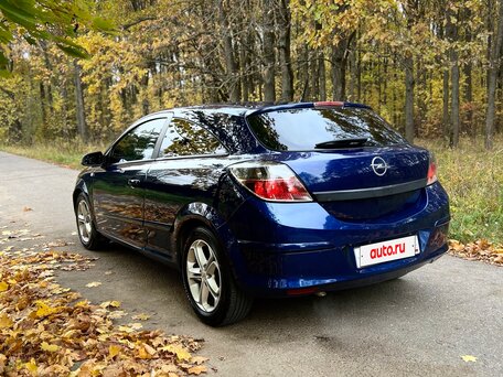2007 Opel Astra GTC H Рестайлинг, синий, 370000 рублей, вид 5