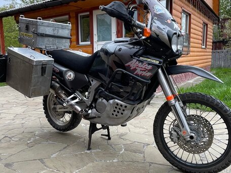 1998 Honda XRV 750 Africa Twin, чёрный, 465000 рублей, вид 2