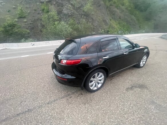 2003 Infiniti FX35 I (S50), чёрный, 950000 рублей - вид 12