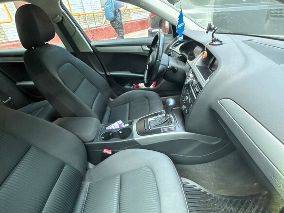 2008 Audi A4 IV (B8), синий, 1100000 рублей - вид 3