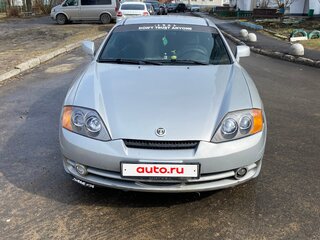 2004 Hyundai Tiburon II (GK), серебристый, 430000 рублей, вид 1