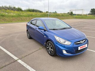2012 Hyundai Solaris I, синий, 640000 рублей, вид 1