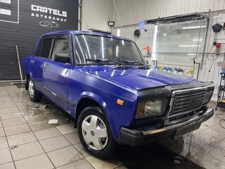 2002 Lada (ВАЗ) 2107, голубой, 150000 рублей, вид 1