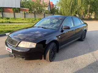 1998 Audi A6 II (C5), синий, 500000 рублей, вид 1