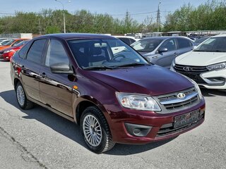 2015 Lada (ВАЗ) Granta I, красный, 290000 рублей, вид 2
