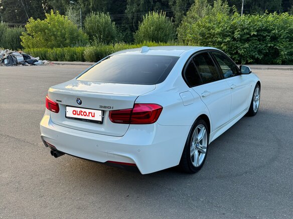 2016 BMW 3 серии 320i xDrive VI (F3x) Рестайлинг, белый - вид 4