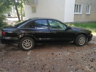 2002 Mitsubishi Galant VIII Рестайлинг, чёрный, 300000 рублей, вид 4