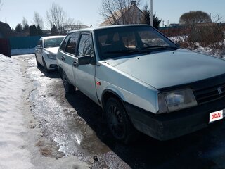 1997 Lada (ВАЗ) 2109, серебристый, 280000 рублей, вид 2