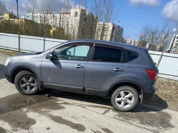 2007 Nissan Qashqai I, серый, 830000 рублей - вид 3