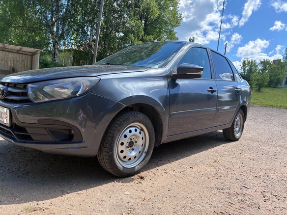 2019 Lada (ВАЗ) Granta I Рестайлинг, серый, 560000 рублей