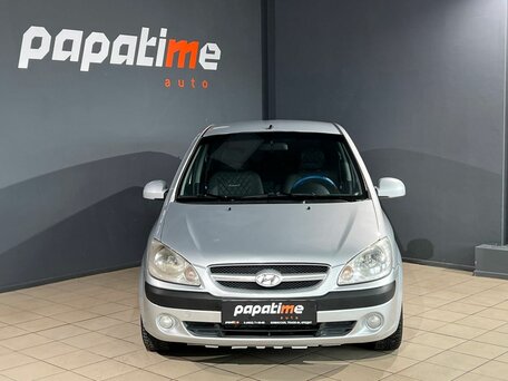 2008 Hyundai Getz I Рестайлинг, серебристый, 499000 рублей, вид 2