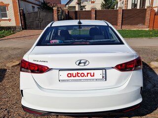 2020 Hyundai Solaris II, белый, 1450000 рублей, вид 4