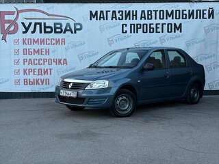 2010 Renault Logan I Рестайлинг, синий, 449000 рублей, вид 3