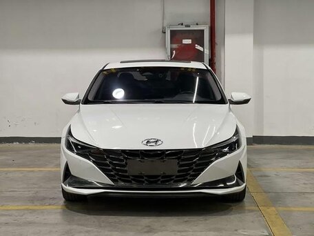 2021 Hyundai Elantra VII (CN7), белый, 1750000 рублей, вид 3