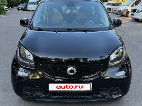 2016 Smart Forfour II, чёрный