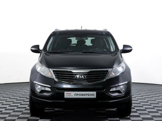 2012 Kia Sportage III, чёрный, 1285000 рублей, вид 2