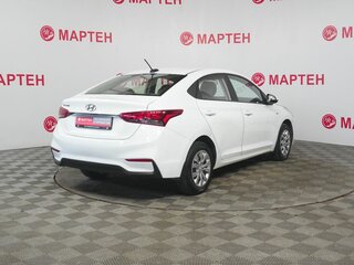 2017 Hyundai Solaris II, белый, 800000 рублей, вид 5