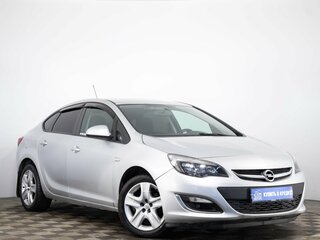 2012 Opel Astra J Рестайлинг, серебристый, 799000 рублей, вид 1