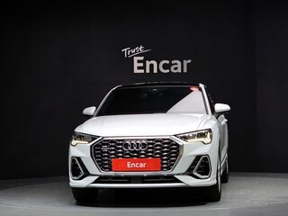 2023 Audi Q3 Sportback 35 TDI II (F3), белый, 3795000 рублей, вид 2