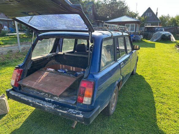2002 Lada (ВАЗ) 2104 5-speed, голубой, 168000 рублей - вид 5