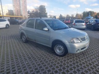 2009 Renault Logan I, серый, 250000 рублей, вид 3