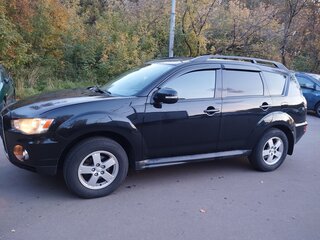2012 Mitsubishi Outlander II Рестайлинг, чёрный, 1200000 рублей, вид 5