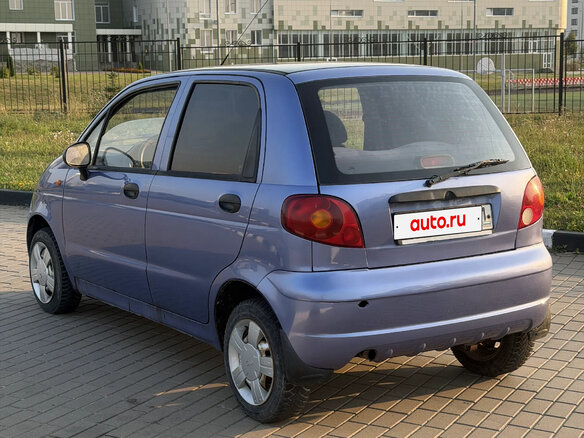 2009 Daewoo Matiz I Рестайлинг, синий, 190000 рублей - вид 13
