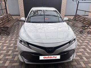 2018 Toyota Camry VIII (XV70), белый, 2500000 рублей, вид 5