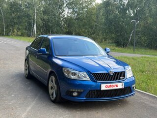 2012 Skoda Octavia RS II Рестайлинг, синий, 1500000 рублей, вид 3